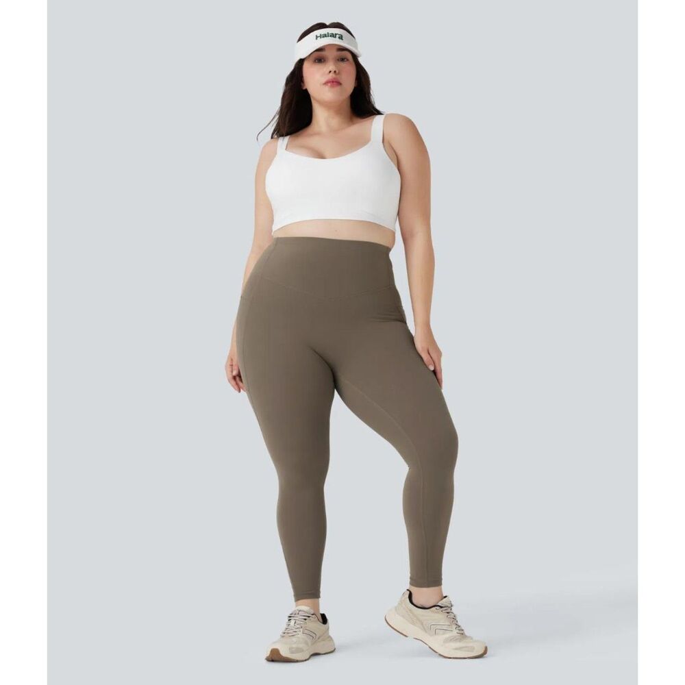 Halara UltraSculpt™ High Waisted Butt Lifting Tummy Control Leggings, NWT! 1X